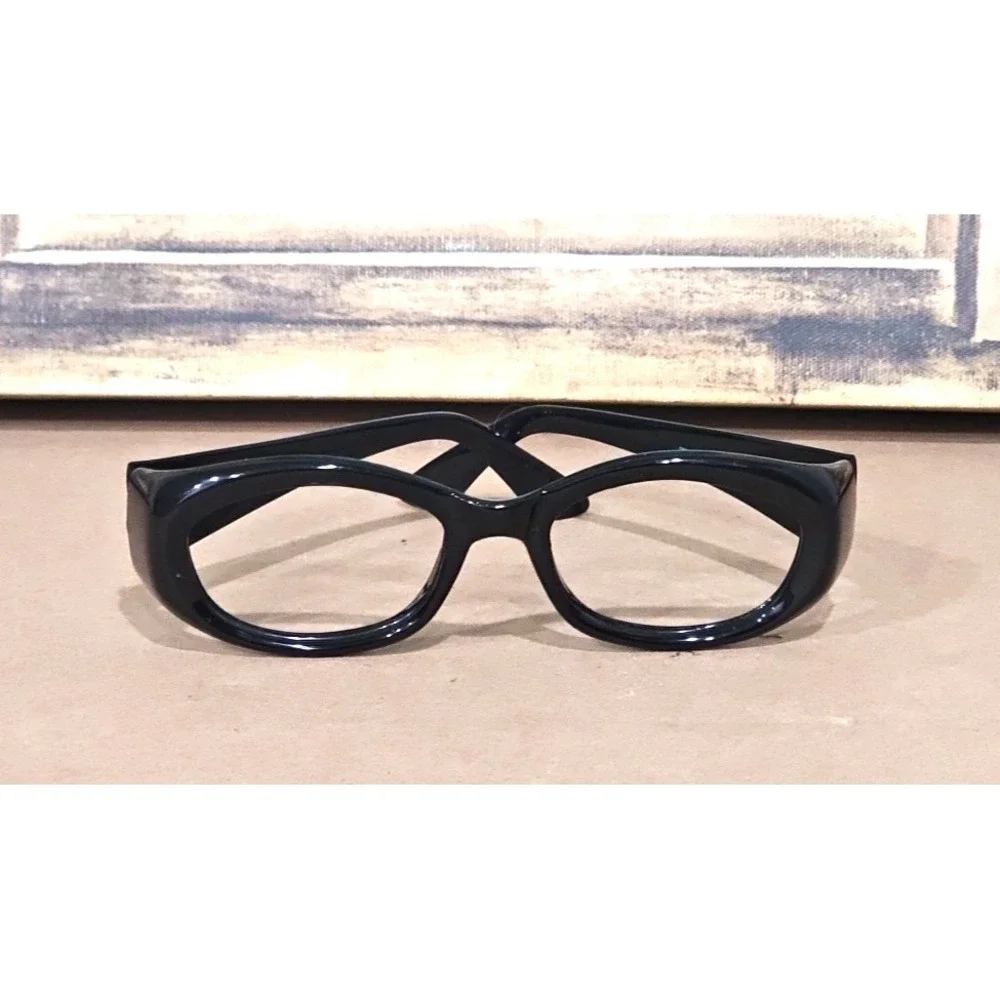 Gucci GG 2432/S 1UF Oval Wrap Black Sunglasses Frame Only 50-19-125